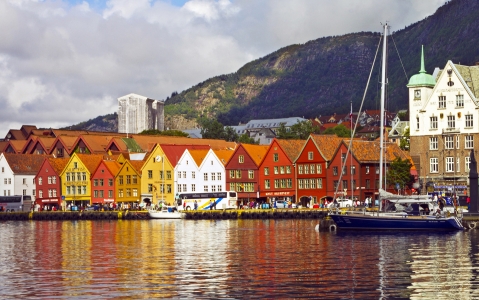 activity Tour du port de Bergen en bateau