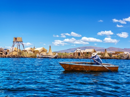 Isla del Sol et le lac Titicaca 